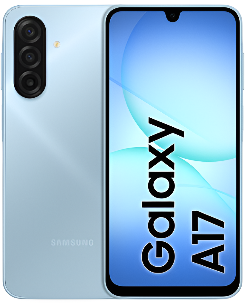 Samsung Galaxy A17 128 ГБ, Голубой